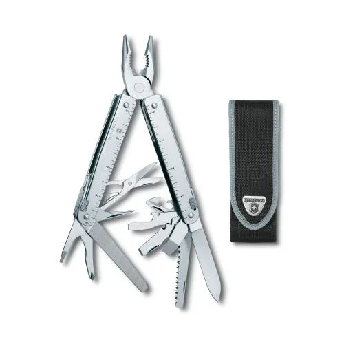 Victorinox Swisstool X Con Funda De Nailon, 27 Usos 3.0327.N