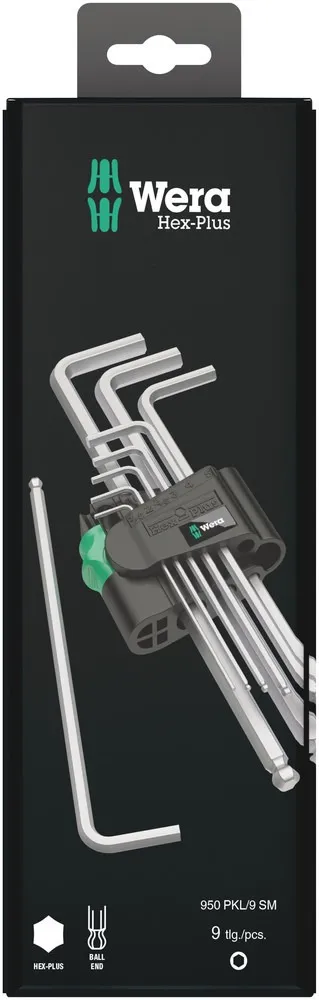 Hex-plus 1 Sb Juego De Llaves Allen Métricas, Cromado Mate