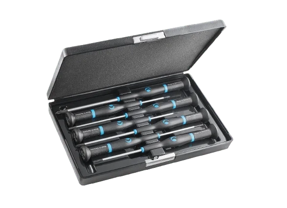 Witte PRO WITTRON Slotted Screwdriver Set 1.0–3.0 mm – 7 piezas