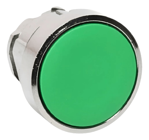 Schneider ZB4BA3 Cabeza Pulsador Rasante Verde Ø 22